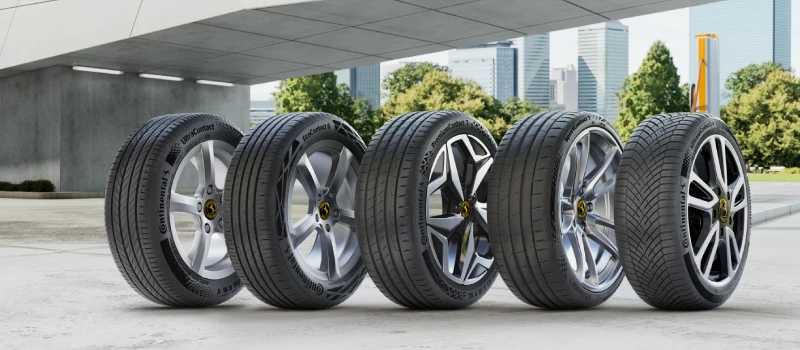 Wide range of Continental tyres online UAE