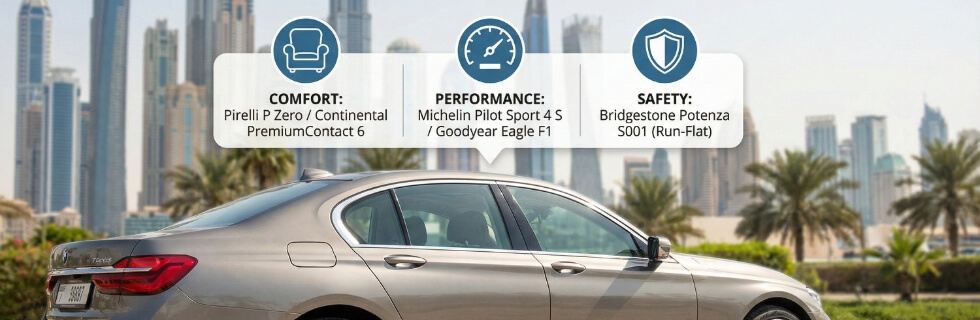 What Tyres Do BMW Owners Prefer in the UAE for Comfort, Performance, and Safety?