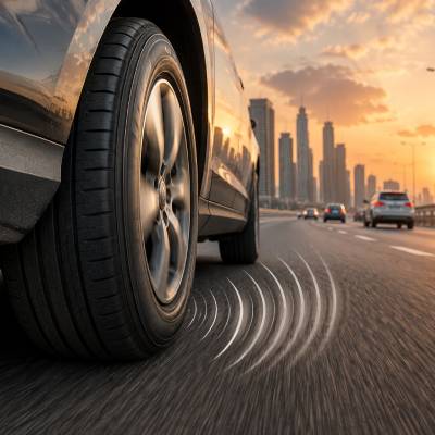 What Causes Loud Tyre Noise on Highways? (UAE Driving Guide)