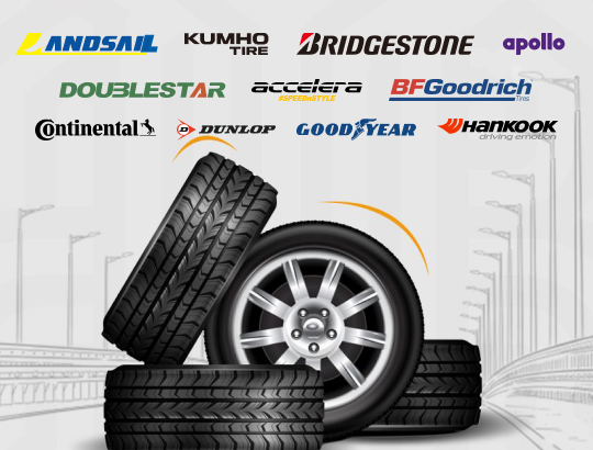 Buy tyres by brand UAE