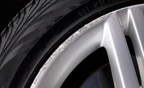 Before - Curb Damage Repair