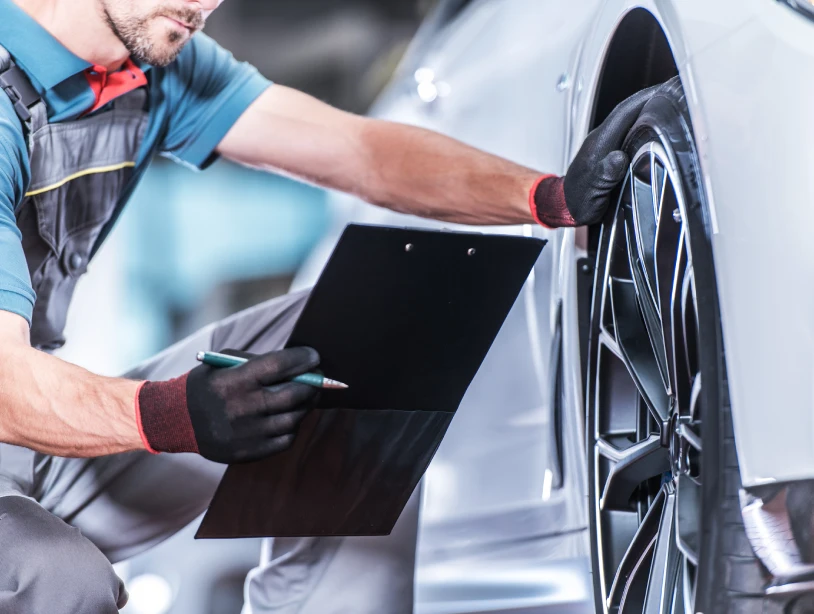 Car Rim Inspection Service Dubai